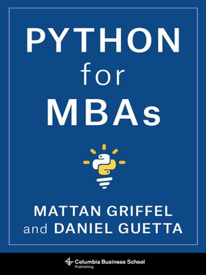 cover image of Python for MBAs
